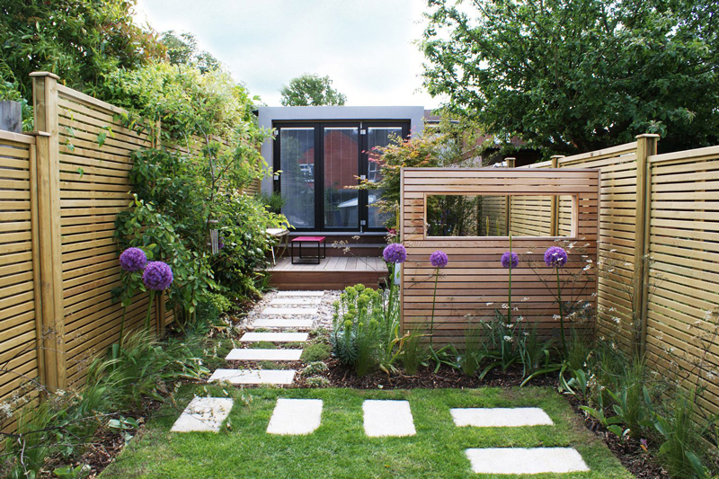 ایده دکوراسیون باغچه و حیاط منزل