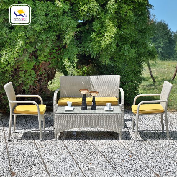 نیم ست ورونیکا مخصوص فضاهای کوچک (4 نفره + میز کافی)