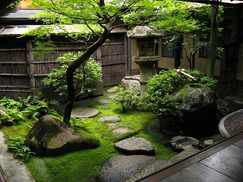 اصول طراحی باغ ژاپنی در حیاط