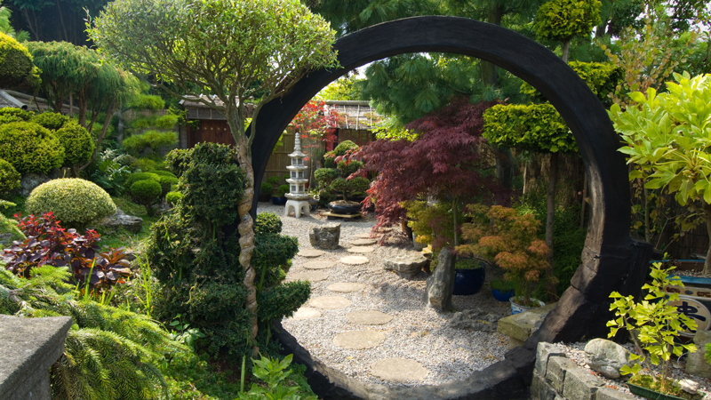 اصول طراحی باغ ژاپنی چیست؟
