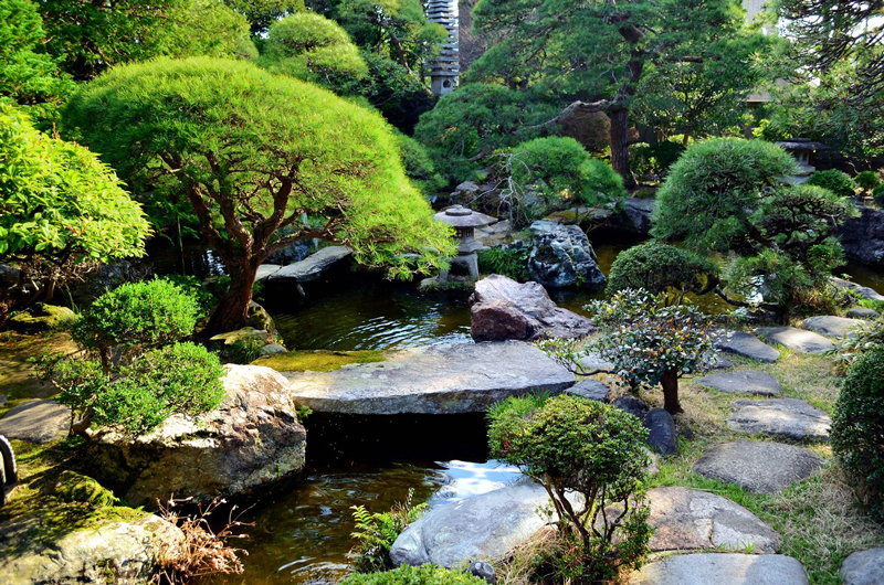المان های باغ ژاپنی