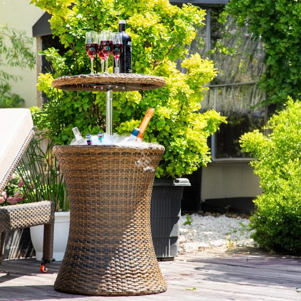 مبلمان دکورز 27 یخدان کویین (آیس بار) مخصوص استخر و فضای باز