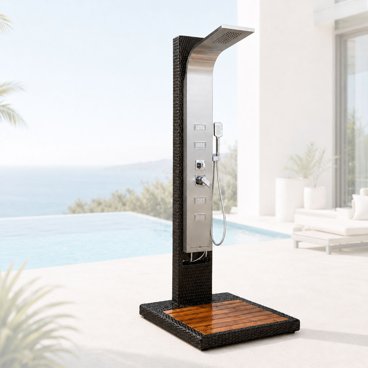 دوش استخری سیار